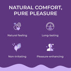 Blossom Lube Organics Personal Lubricant for Women 4 Fl Oz - pH Balanced, Non-Irritating, Water Based Personal Lubricant, Free of Harsh Ingredients, Toy Friendly
