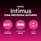 Intimus Sanitary Pads With Wings Overnight 30 pieces