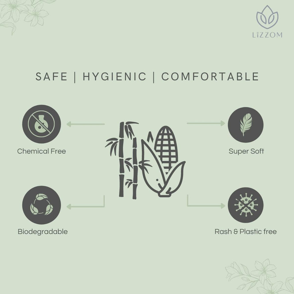 Sanitary Pads Organic With Wings 10 pads