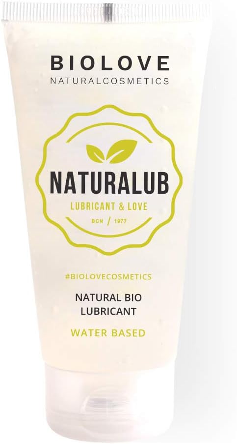 Naturalub 100% Natural Waterbased Sex Lubricant without Parabens, Sulfates and Silicones