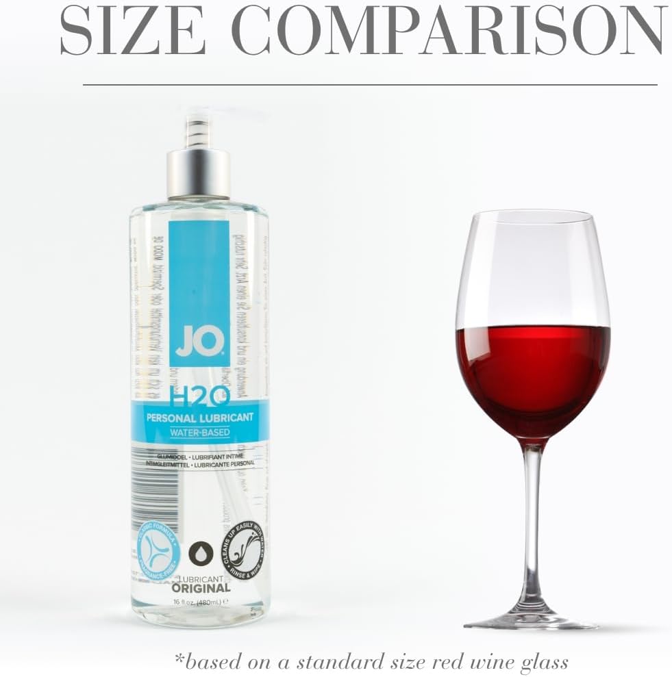 Jo H20 Water Based Lubricant 480 Ml