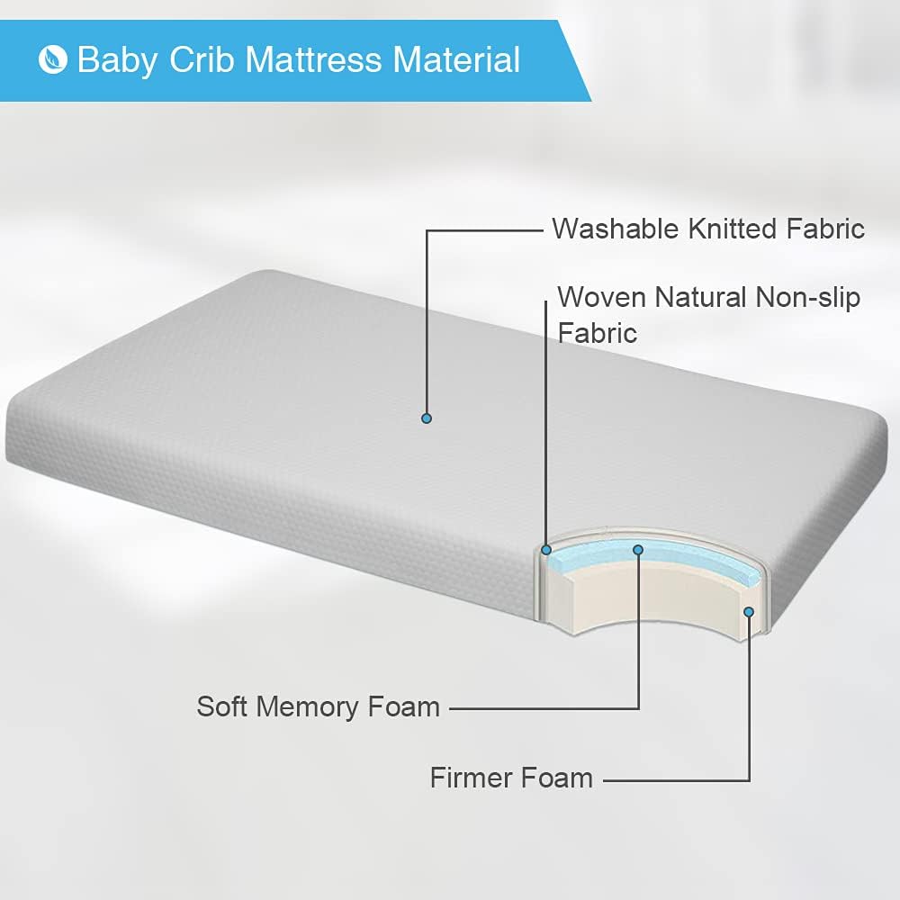 Mattresses and Bedding Hypoallergenic 60 cm 10 cm