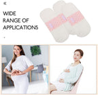 4pcs Reusable Cotton Menstrual Pads for Women, Soft Breathable Cloth Panty Liners Panty Liners Washable Period Sanitary Pads for Pregnancy Postpartum Use