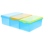 Zerodeko Thermometer Storage Case Compartments Hospital Thermometer Organizer Easy Cleaning Drying Box for Home Hospital School