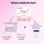B-Arm Ovulation Detection Kit for Women with 5 Cassettes & 1 Reusable Container |99% Accuracy, Rapid Results in 5 Mins |At Home Fertility Test Kit |Detects 5 Most Fertile Days for Planning Pregnancy