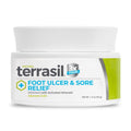 terrasil Foot Ulcer & Sore Relief, Diabetic Foot Cream, 1.5oz | Natural Diabetic Foot Cream. Soothes & moisturizes dry, cracked skin & diabetic ulcers. Hypoallergenic Approved