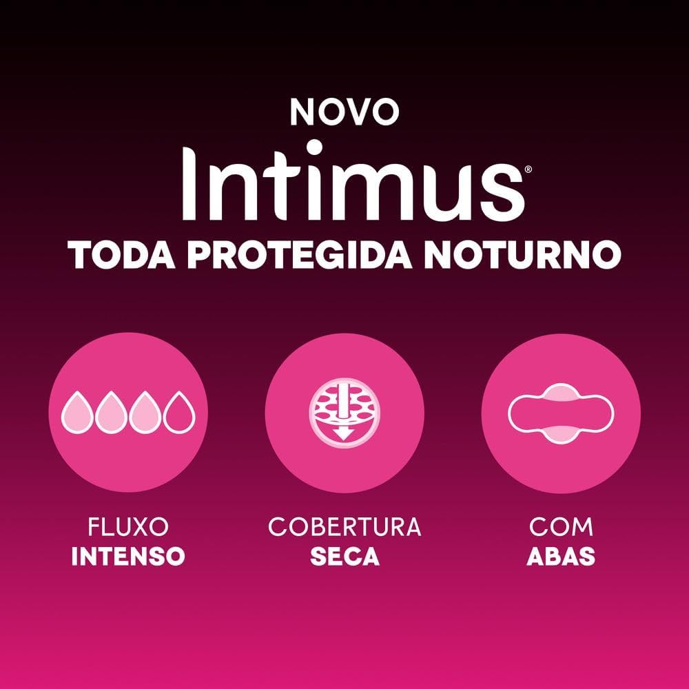 Intimus Sanitary Pads With Wings Overnight 30 pieces