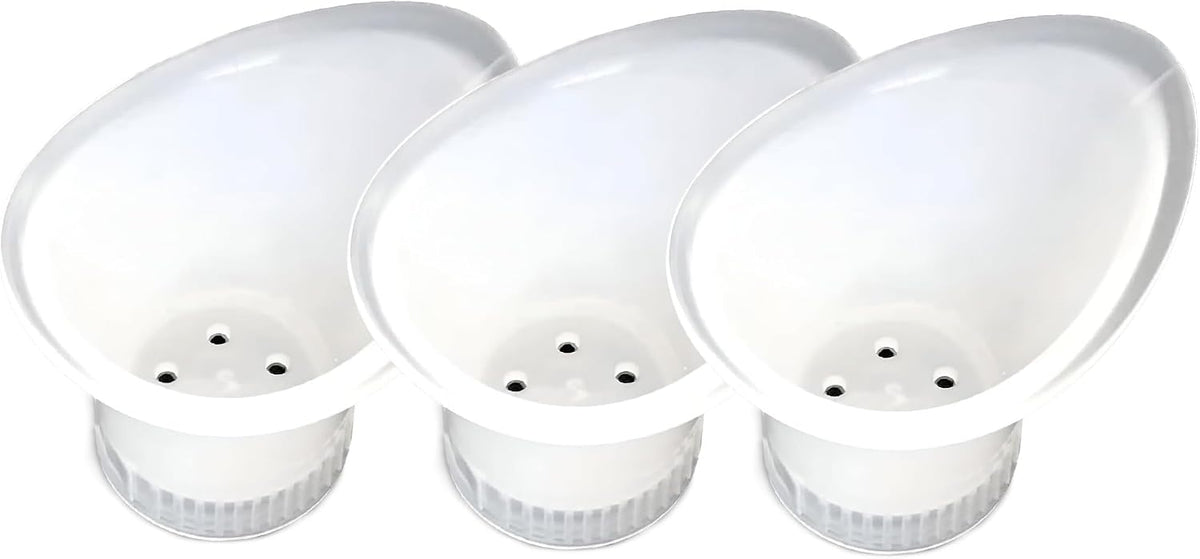 WASH+OUT Eye Wash Cup – Portable Eyewash Device – Emergency Eye Wash Cup that Screws on to Most Water Bottles and Flushes Eyes in Seconds - 3 Pack