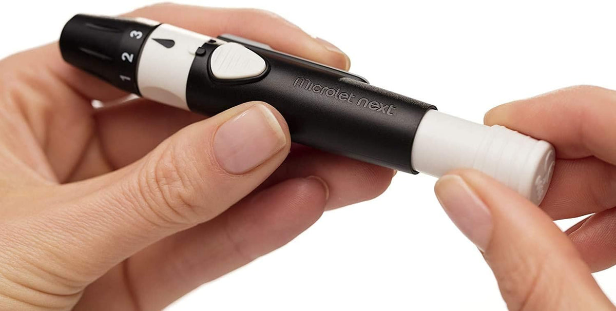 Ascensia MICROLET NEXT Adjustable 5 Depths Lancing Device for Diabetes