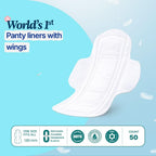 Hi Life Organic Panty Liners – Pack of 20 Daily Use Super-Soft Liners with Wings | 100% Cotton Panty Liners for Women | Leak Protection, Rash-Free & Breathable Liners for Discharge & Freshness