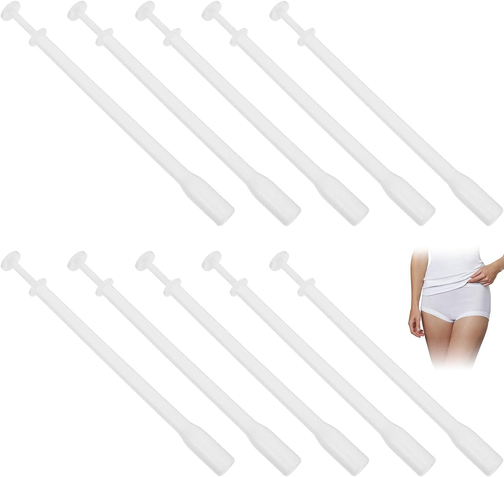 Disposable Lubricant Applicator, Personal Lubricant Applicators, Vaginal Applicators, 10 Pcs Disposable Applicators, Injector Syringe for Vaginal