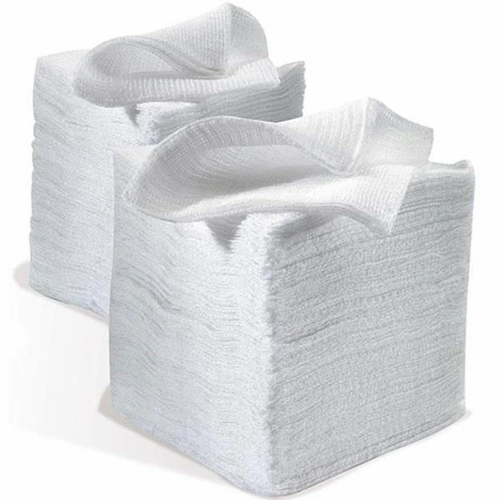 LIFECARE Non-Sterile Gauze Swab 5cm x 5cm x 8 Ply | Medical Cotton Dressing Pads | Absorbent Wound Care Gauze (100 Pieces Pack)