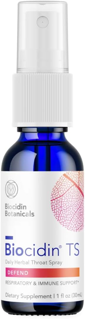 Biocidin TS Daily Immune Support Throat Spray, 1 Fl Oz
