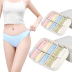 Disposable Women Underwear for Travel Colorful Cotton Ladies Briefs Hotel Spa Hospital Stays Emergencies