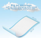 Baby Changing Supplies Disposable High Absorbency 45 cm 30 pieces