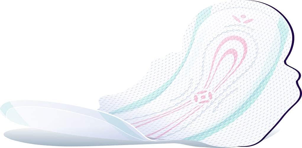 bella Sanitary Pads Overnight Breathable 14 pieces