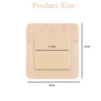 Bed Sore Patch, 10x10cm Silicone Gel Foam Dressing for Wound Care, Advanced Bed Sore Dressing for Long-Term Bedridden Patients, Surgical Pads for Dressing Wounds