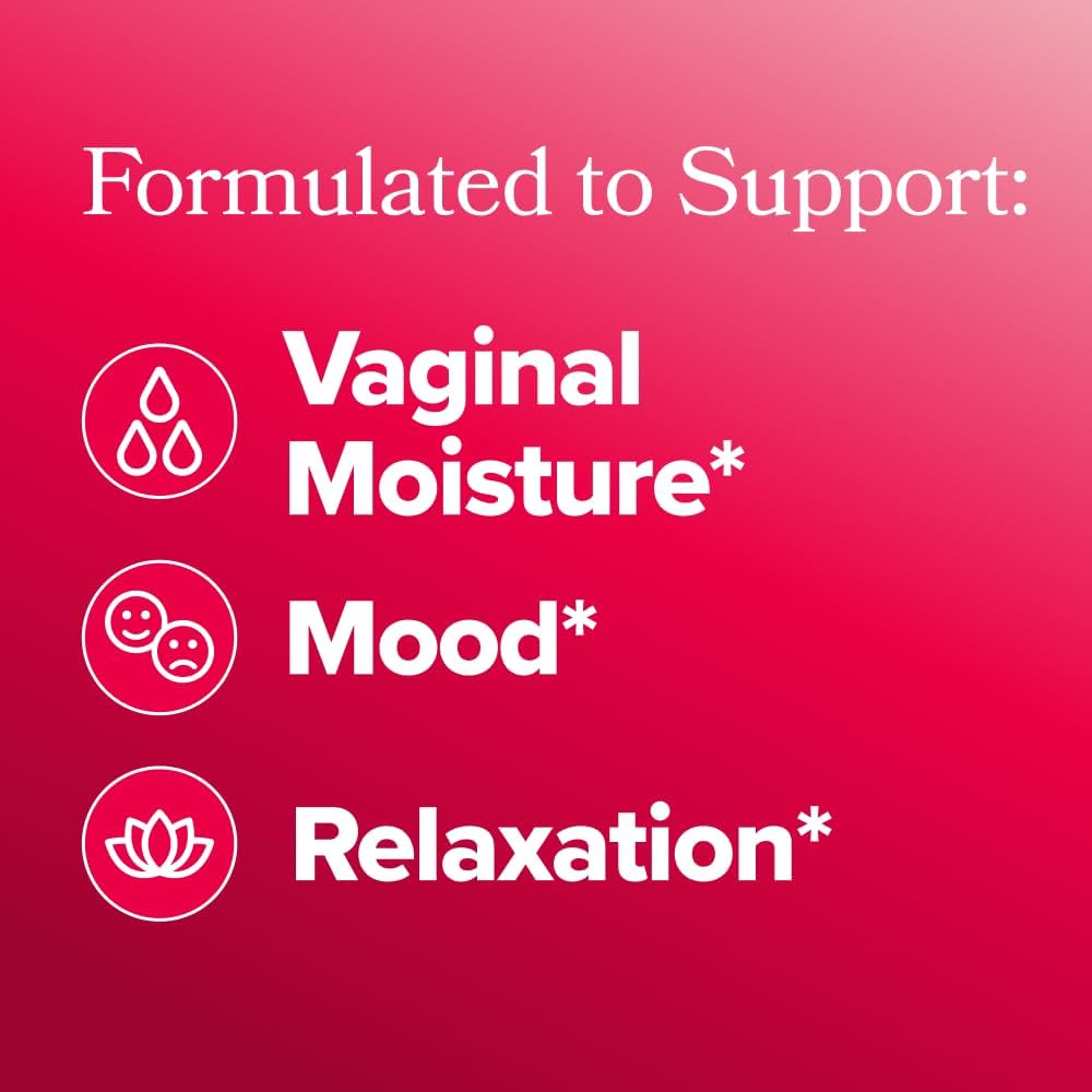 O Positiv URO Vaginal Moisture & Mood – Formulated to Support Vaginal Moisture, Mood & Relaxation – with KSM-66® Ashwagandha, Ginkgo Biloba, Mucuna pruriens, and GABA – 30 Servings