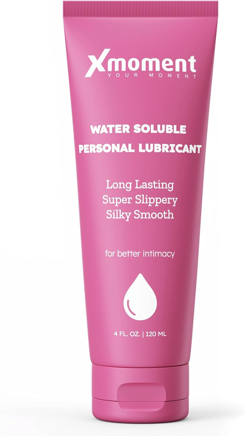 pH Balanced Water-Based Lube Without Glycerin & Parabens, Hydrating Personal Lubricant for Men, Women & Couples Vaginal & Anal Sex, Long-Lasting & Ultra Smooth Lubricants for Privacy and Toys