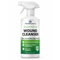 Wound Cleanser Spray, 8 oz - Saline Wound Wash for Cleaning Wounds - No Rinse Solution with Adjustable Nozzle - Good for Sensitive Skin