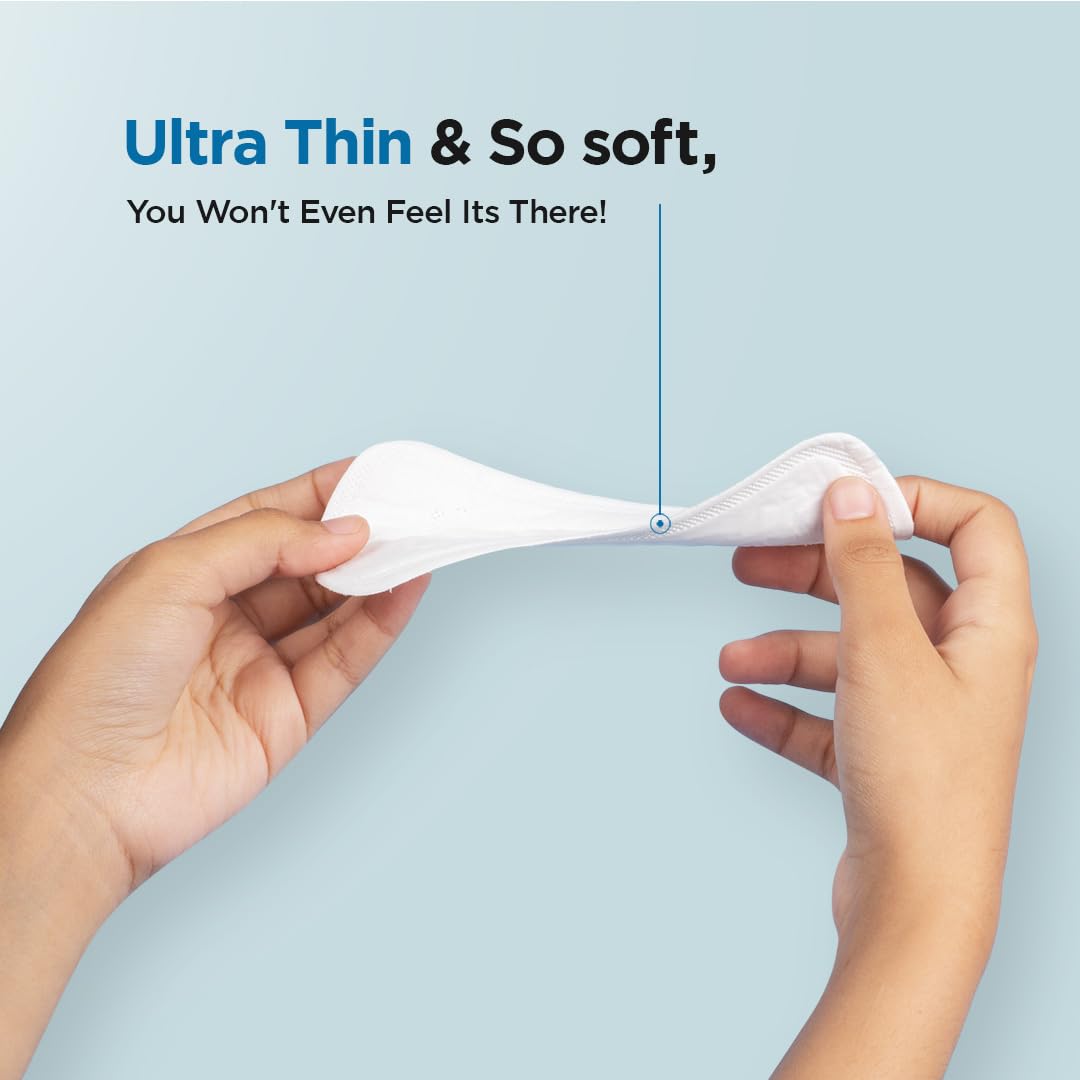 PEESAFE Panty Liners For Women Daily Use - 60 Liners | 155Mm Optimum Coverage (Small Size) | Cottony-Soft Surface| Keeps You Dry & Fresh All Day Long