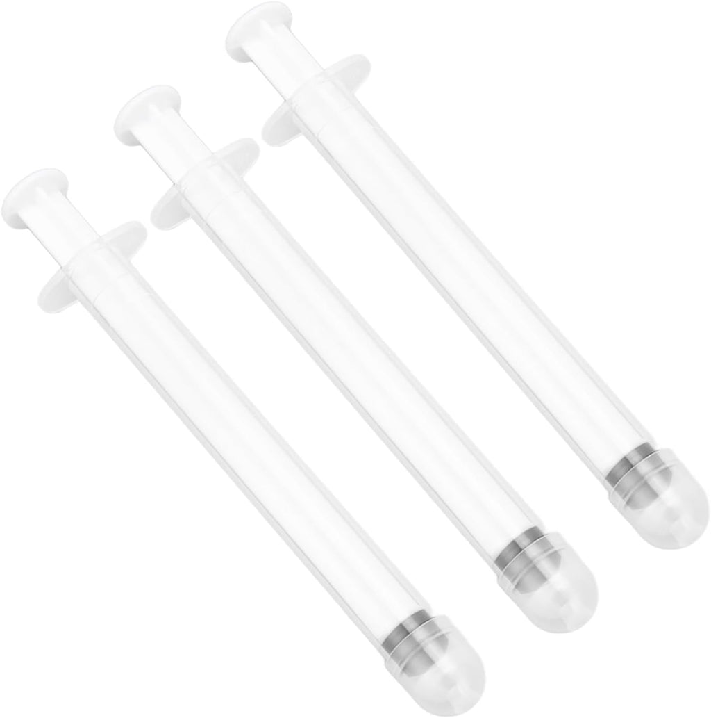 Disposable Vaginal Cream Applicators, Transparent Scale Portable Feminine Care Applicators, Pack of 10, Precise Measurement Round Tip for Gel for