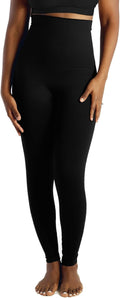 Belly Bandit Mother Tucker Discreet Breathable Compression Leggings | High Waisted Support Leggings for Women After Birth, Discreet Breathable Postpartum Pants Smooth Tummy