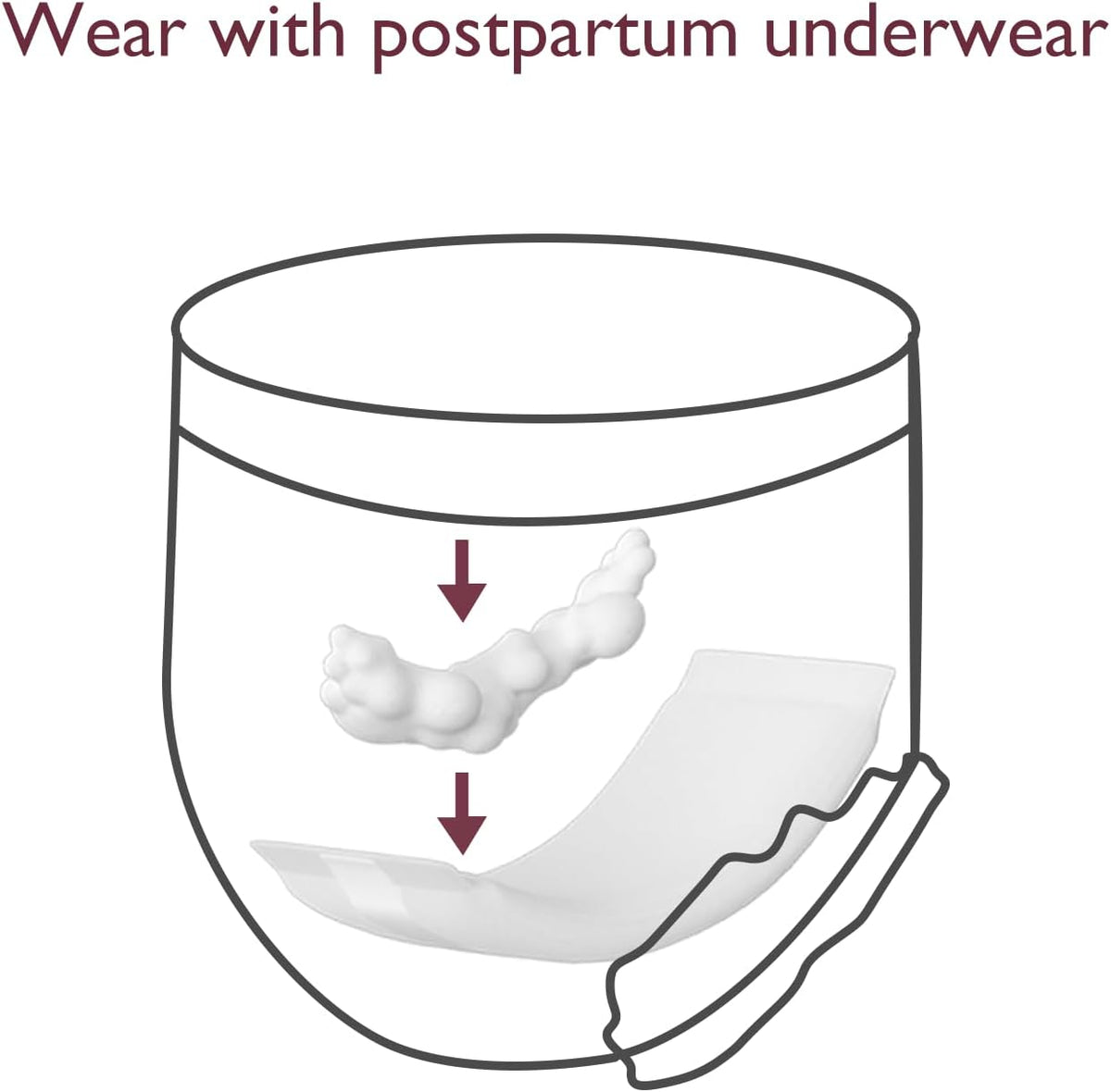 Momcozy Disposable Underwear Disposable 12 pieces