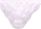 Zerodis 7Pcs/Lot Pregnant Women Panties, Cotton Disposable Postpartum Underwear for Home Travel (XXL)