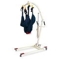 Patient Lift Hydraulic Body Hoyer Lift with Medium Sling for Home Use 400lbs Weight Capacity (Unfoldable Manual)