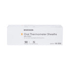 McKesson Oral Thermometer Sheaths, 50 ct | Disposable Probe Cover, Digital Thermometer
