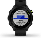 Garmin Forerunner 55, GPS Running Watch with Daily Suggested Workouts, Up to 2 Weeks of Battery Life, Black - 010-02562-00 | Daily Suggested Workouts, Wrist Hr, Up to 2 Weeks Battery, Up to 20 Hr GPS, 42mm Case