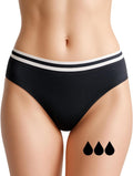 NoBlood - Super Absorbent Menstrual Panties XXS-6XL Cotton Comfortable and Washable | Abundant Flow | Menstrual Panties | Period Briefs Boxer Shorty Ruler