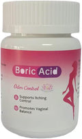Boric Acid - Intimate Health Support - Natural Vaginal Health Support for Women - Detox & Cleanse, Odor & Itch Relief