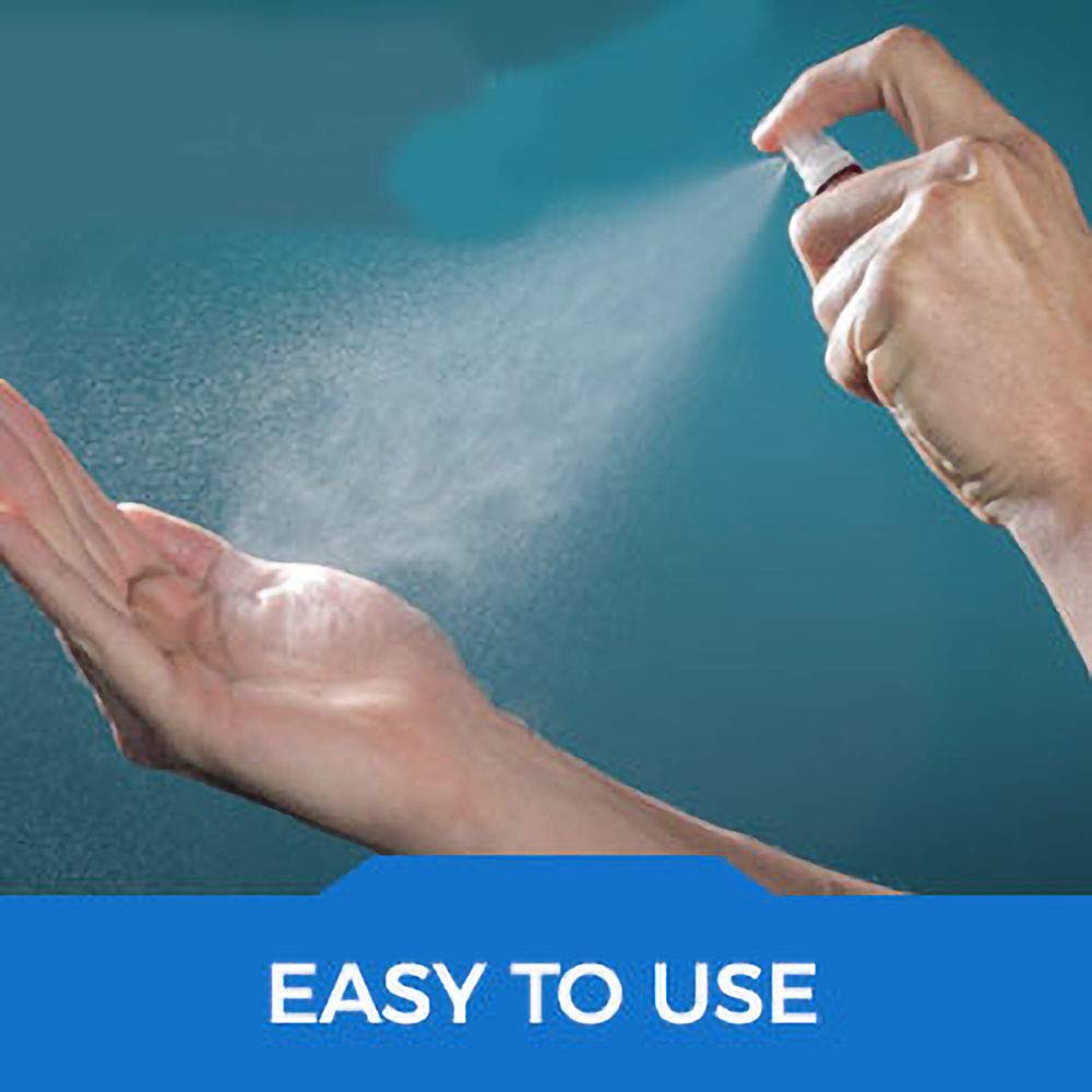 X3 Clean Mini Hand Sanitizer Spray – Alcohol Free and Fragrance Free - Pocket Size 0.27 Ounce Bottles (Pack of 12)
