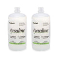 Fendall Eyesaline Eyewash Saline Solution Bottle Refill, 32 oz (2 Pack)