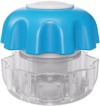 Ezy Dose Pill Crusher & Tablet Grinder, Storage Compartment, Small, Blue | Pill, Vitamins, Tablets, Crusher for Pets, Elderly, Crushes Medications into Fine Powder, Easy-to-Use Design, BPA Free