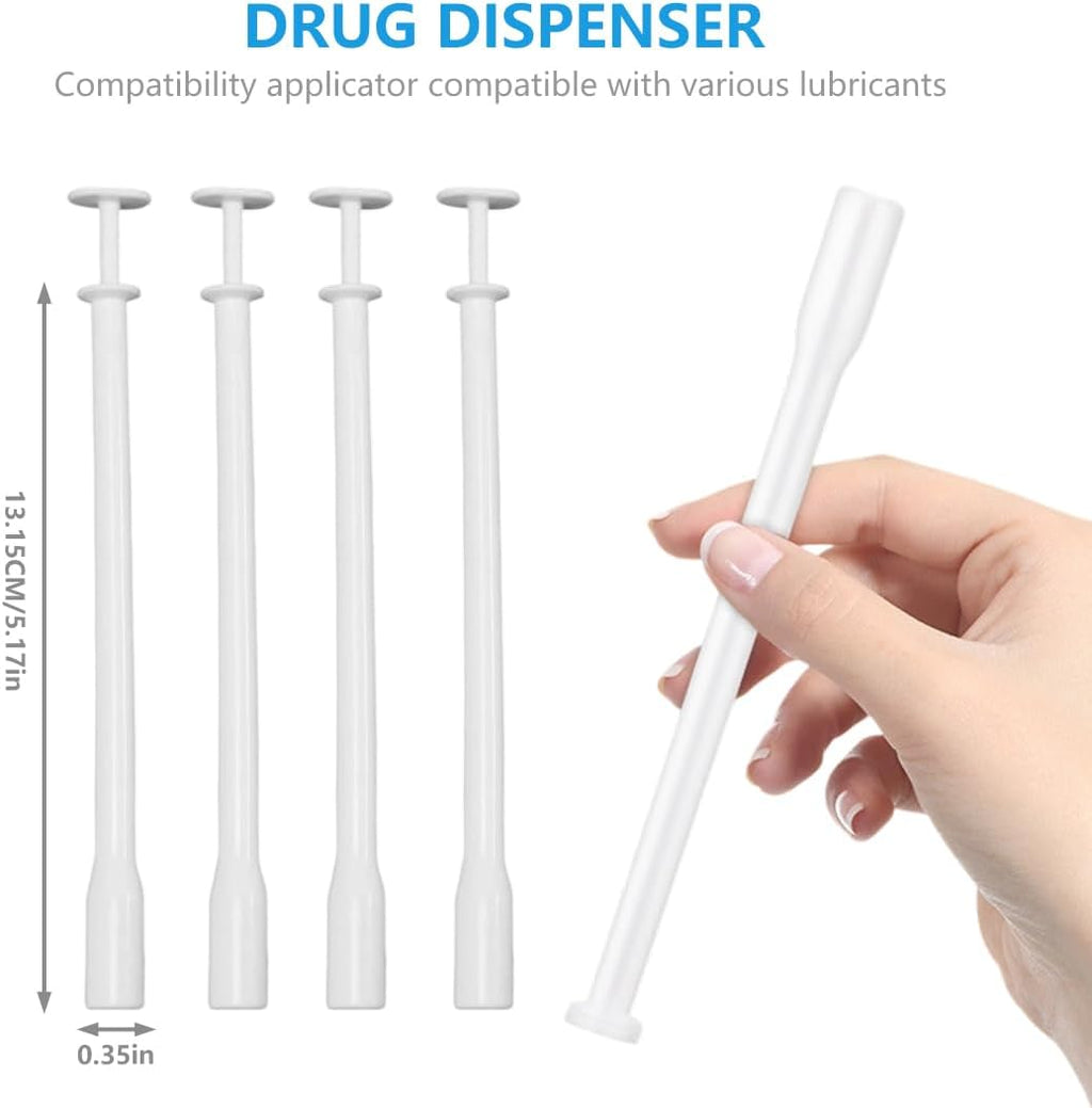 10 Vaginal Applicators, Compatible with Most Vaginal Eggs, Creams & Gels, Individually Packaged