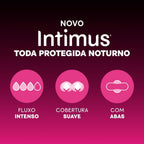 Intimus Sanitary Pads With Wings Overnight 45 pieces