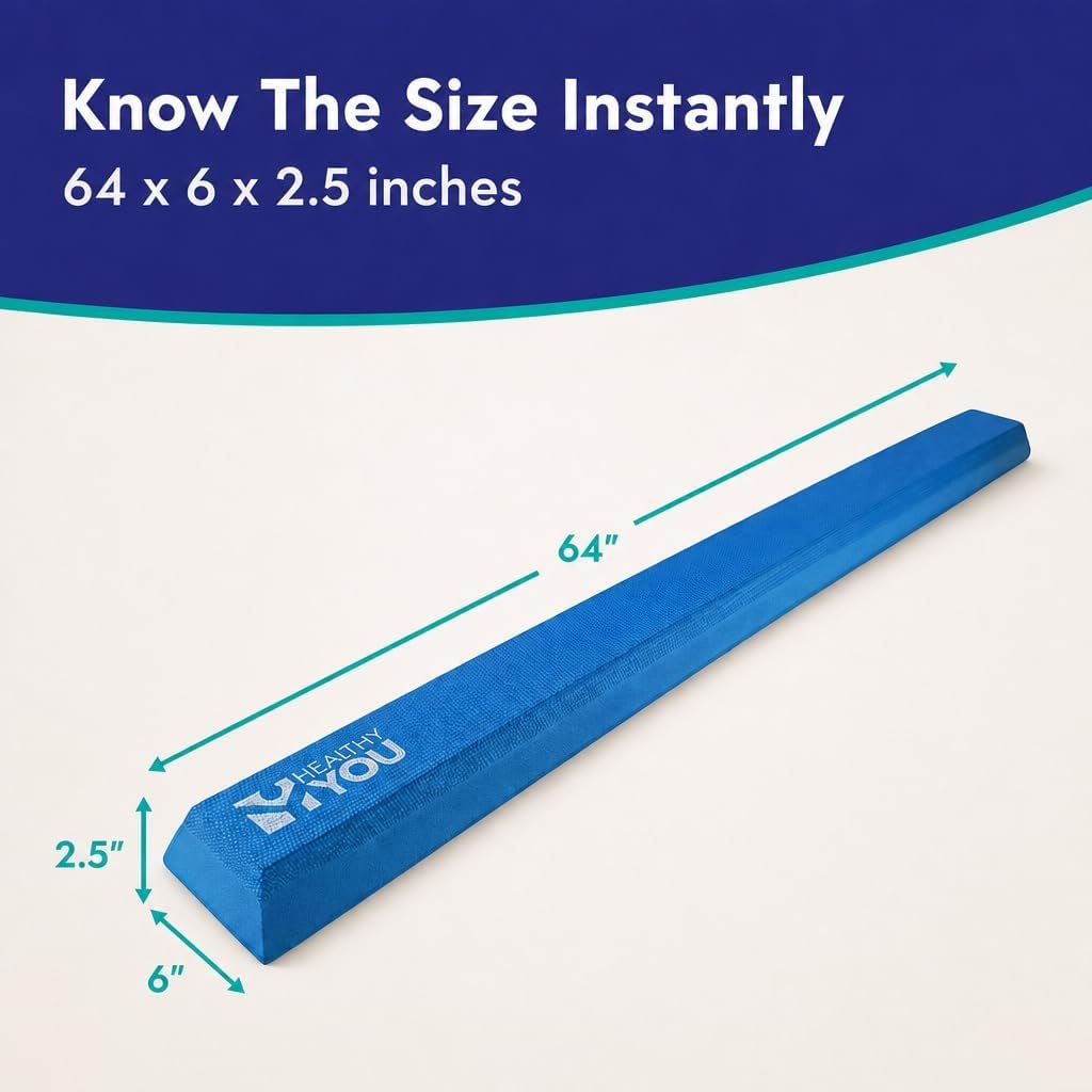 Foam Balance Beam - Stability Trainer for Physical Therapy