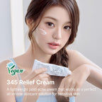 Dr.Althea 345 Relief Cream, Korean Skincare, 0.50 Fl Oz (Ver.2 - Pack of 1) | PDRN, Hyaluronic Acid for Instant Hydration, Blemish, Post-Acne Vegan Face Moisturizer with Centella, Non-comedogenic