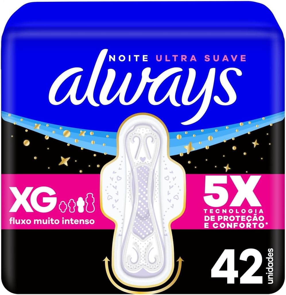 Always Sanitary Pads 42 pieces