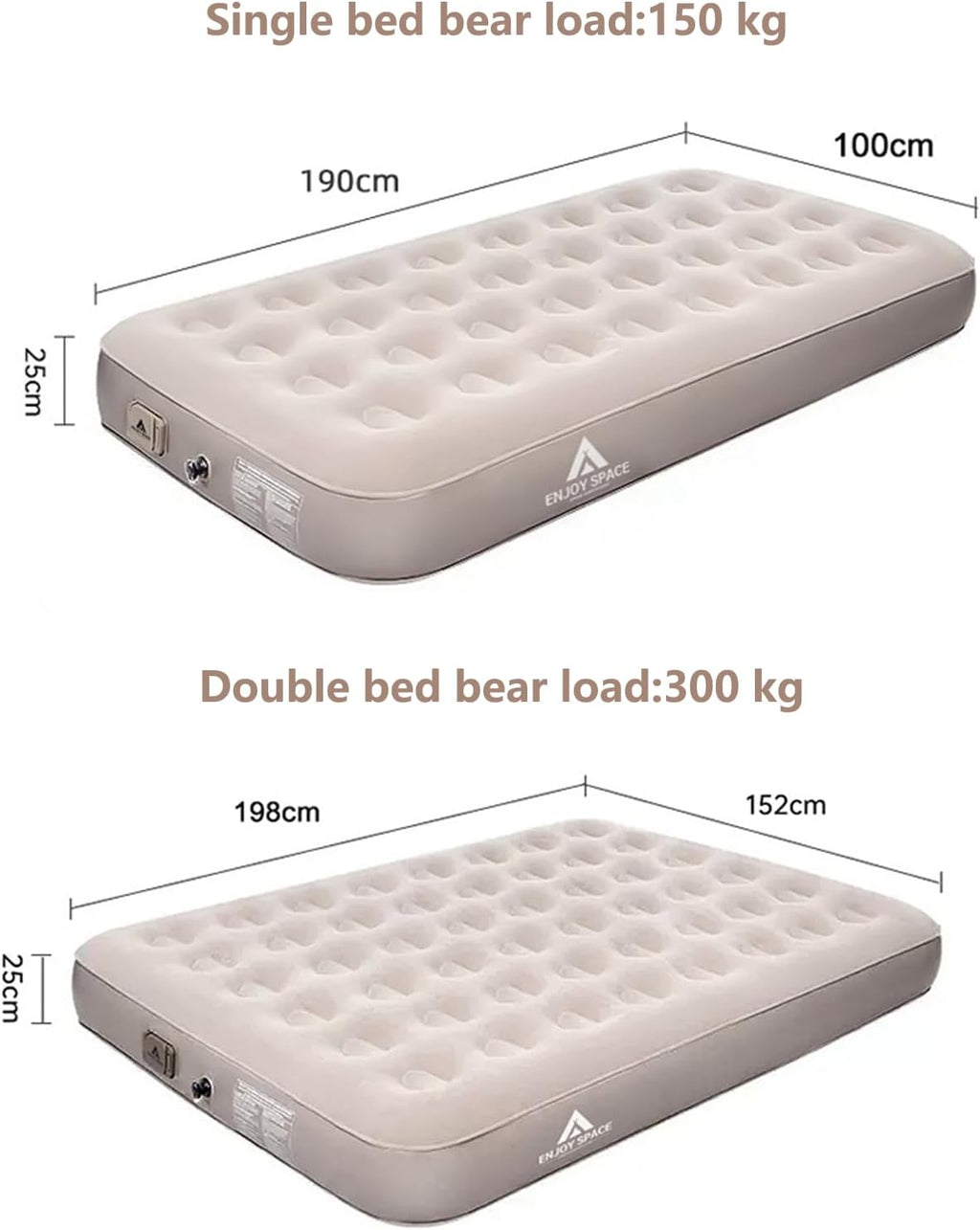 OYDAS Mattresses and Bedding 25 cm