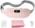 Heating Pad for Period Cramps, Three-Speed Adjustment?Portable Cordless Rechargeable Heating Pad for Menstrual Pain Relief Electric Heat Belt,Gifts for Her Women Girl Wife (Pink)