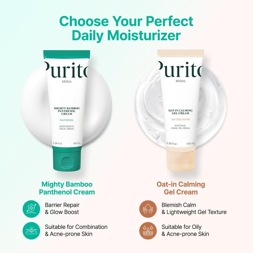 PURITO Panthenol 10% Cream | Korean Skin Barrier Repair & Glow Boost