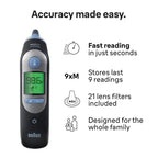Braun ThermoScan 7 Digital Ear Thermometer for Adults, Babies & Infants | Age-Adjusted Fever Guidance Thermometer, No. 1 Brand Recommended by Pediatricians
