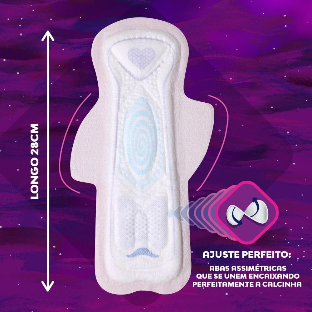 Libresse Sanitary Pads With Wings Overnight 8 pieces