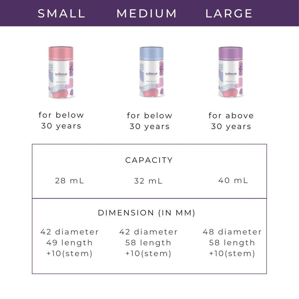 USA Reusable Menstrual Cup for Women | 100% Medical-Grade Silicone, BPA-Free | US FDA Compliant | Leak-Proof, Easy-Open Design Protection for Up to 8-10 Hours | Travel-Friendly & Hygienic (Medium)