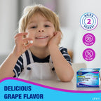 Ohm Children's Allergy Medicine, Loratadine 5mg, Chewable Tablets (30 Count) Grape Flavor, Non-Drowsy Antihistamine, 24-Hour Allergy Relief for Runny Nose, Watery Eyes, Itchy Throat & Nose