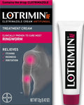 Lotrimin AF Ringworm Cream Clotrimazole 1% - Clinically Proven Effective Antifungal Cream Treatment of Most Ringworm, For Adults and Kids Over 2 years, .42 Ounce (12 Grams)